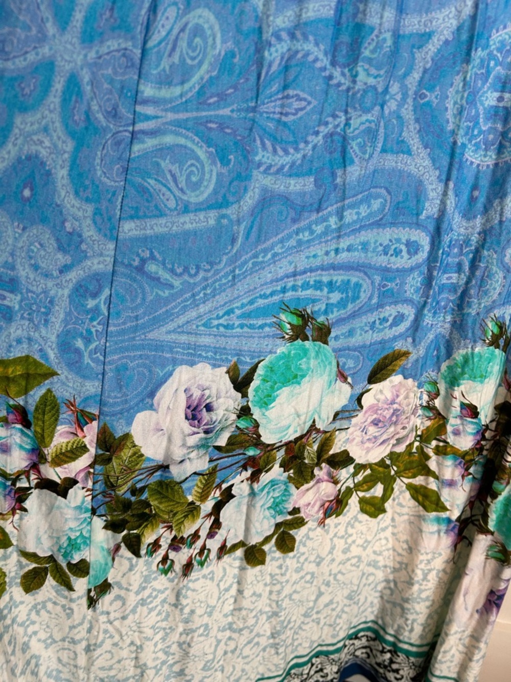 Sky Rigel Floral Bohemian Maxi Dress Size Large New with tag - Picture 8 of 11